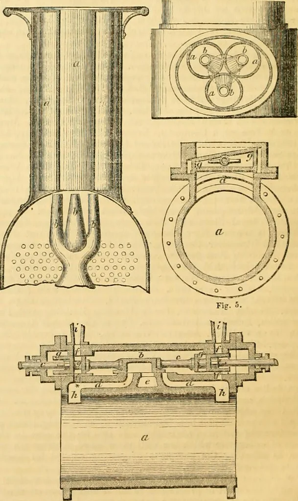 An illustration from The Civil engineer and architect's journal, scientific and railway gazette, 1839, leaf 201
