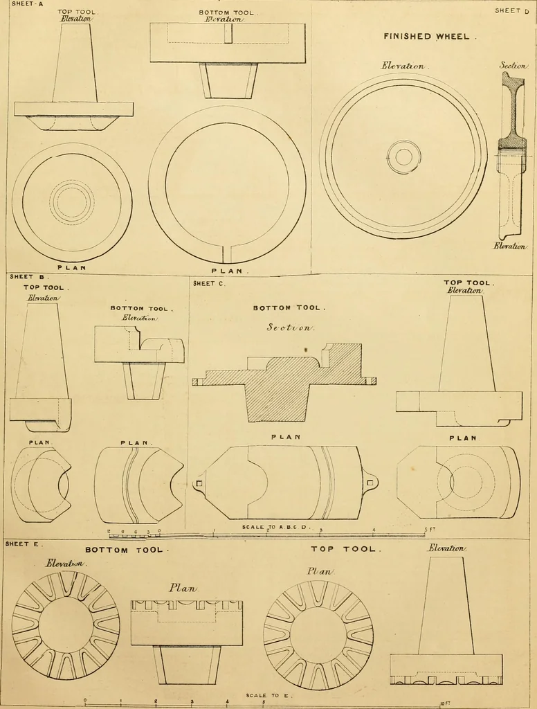 An illustration from The Civil engineer and architect's journal, scientific and railway gazette, 1839, leaf 232