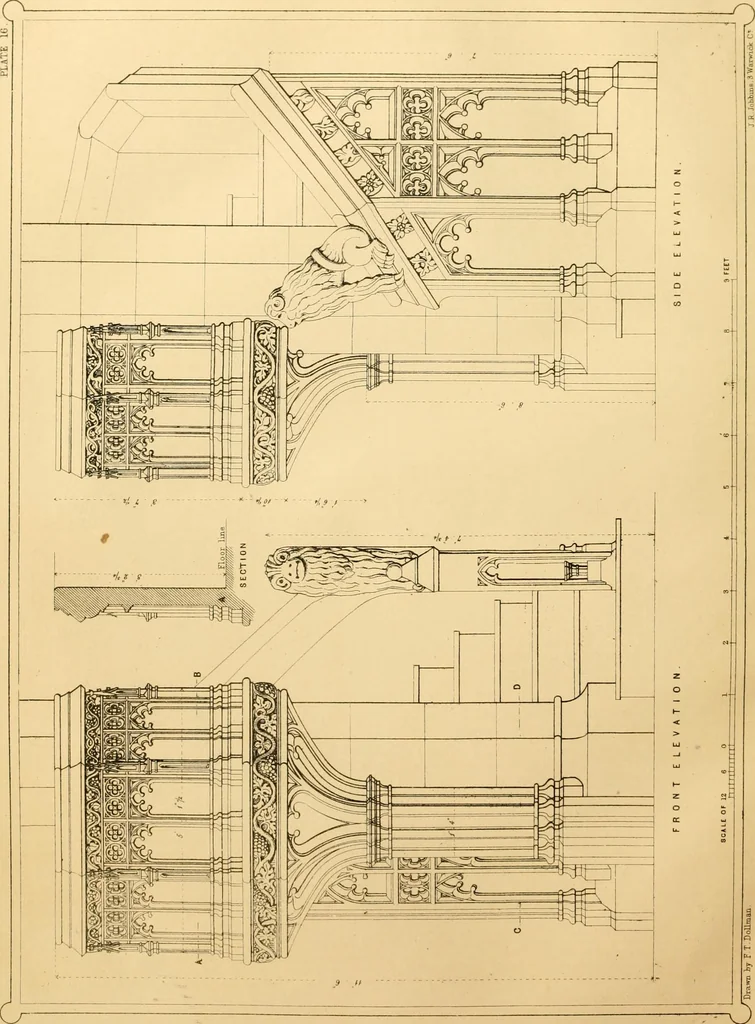 An illustration from The Civil engineer and architect's journal, scientific and railway gazette, 1839, leaf 263