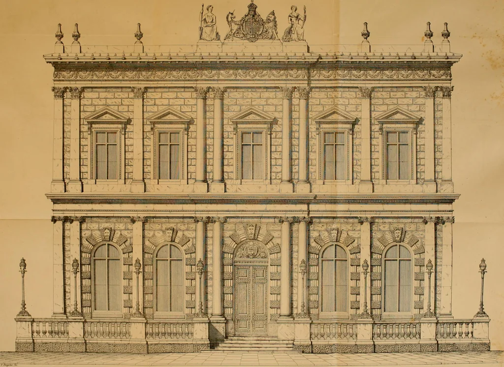 An illustration from The Civil engineer and architect's journal, scientific and railway gazette, 1839, leaf 297