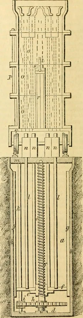 An illustration from The Civil engineer and architect's journal, scientific and railway gazette, 1839, leaf 321