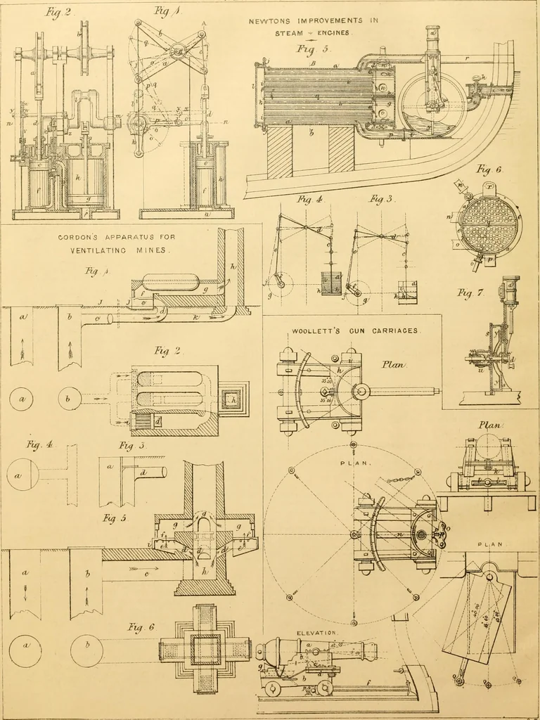An illustration from The Civil engineer and architect's journal, scientific and railway gazette, 1839, leaf 419