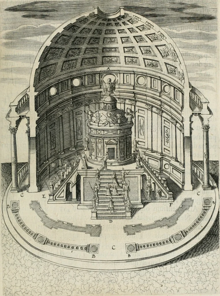 An illustration from Civitas veri sive morvm, 1609, leaf 132