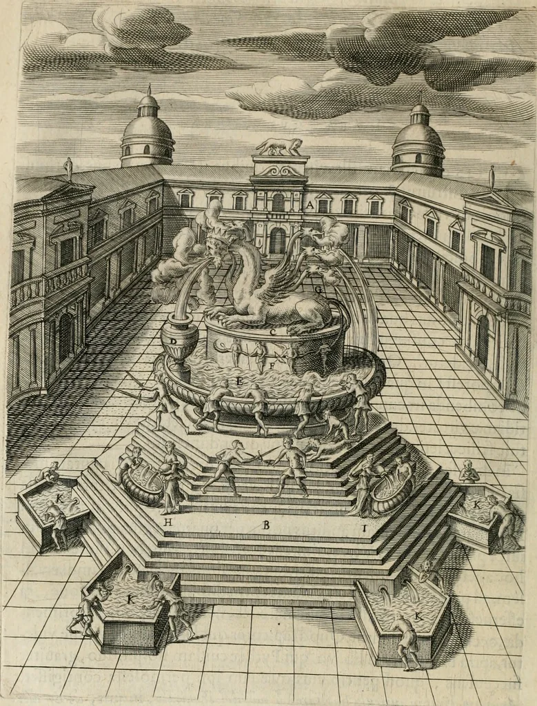 An illustration from Civitas veri sive morvm, 1609, leaf 145