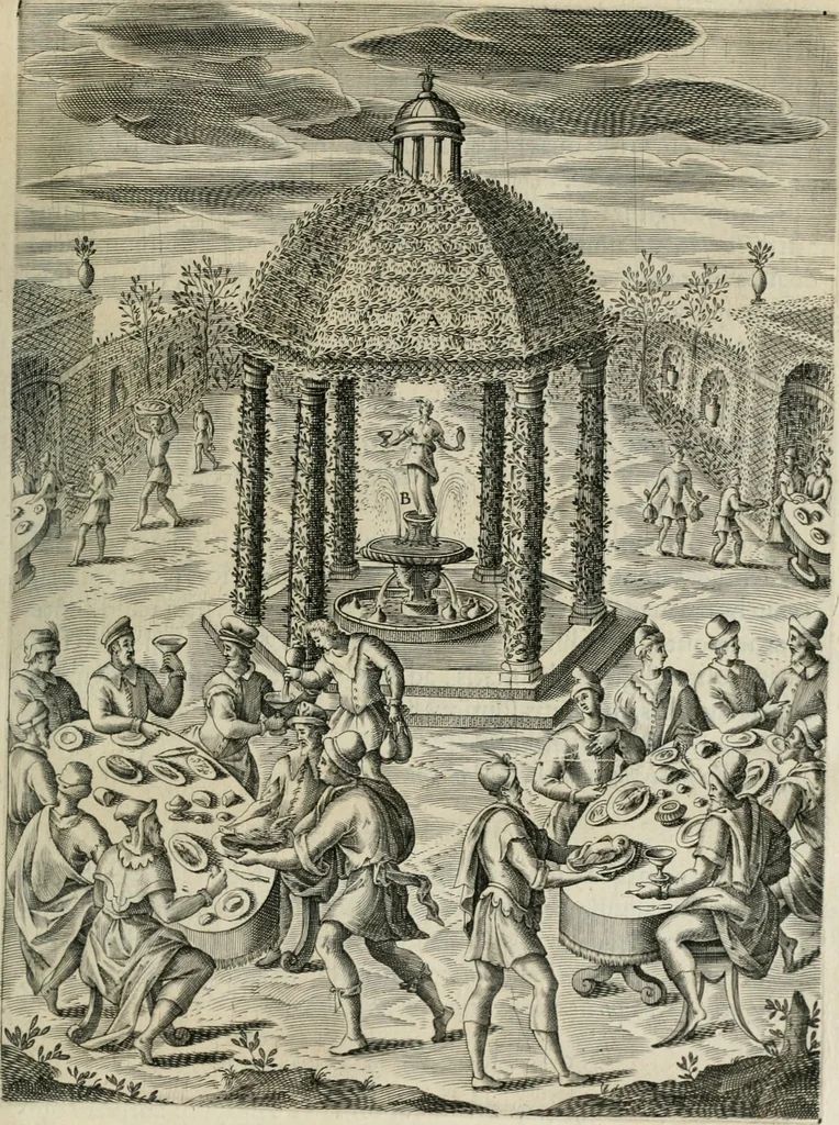 An illustration from Civitas veri sive morvm, 1609, leaf 166