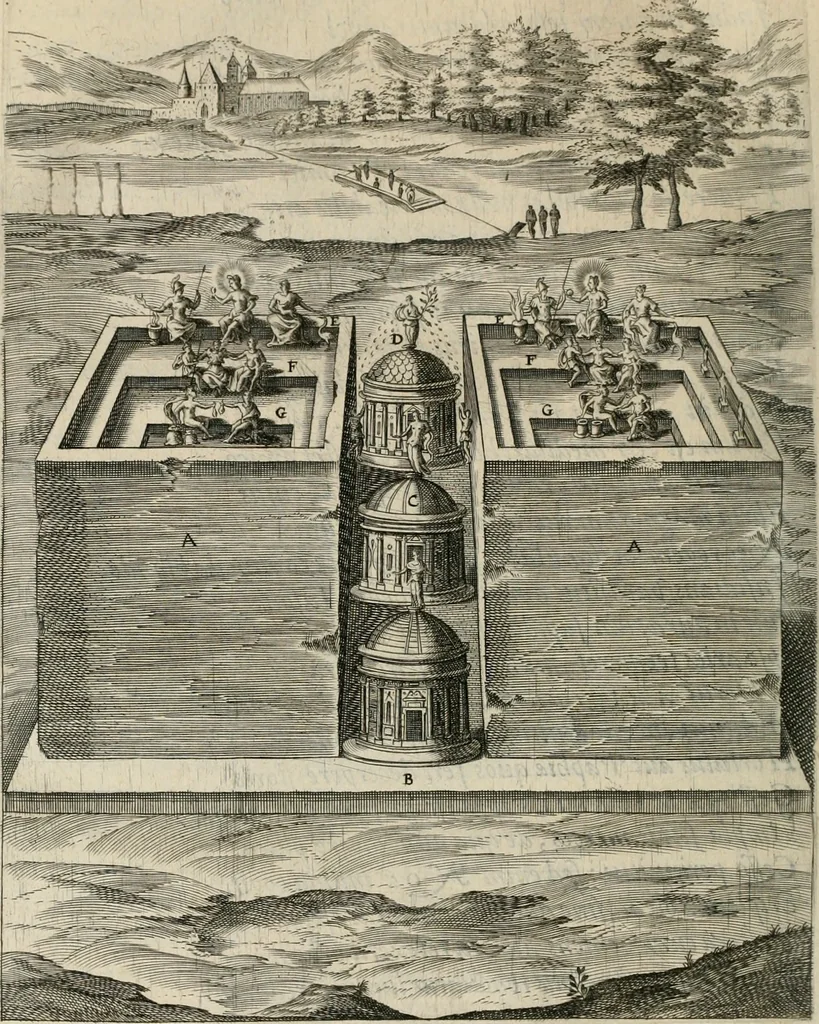 An illustration from Civitas veri sive morvm, 1609, leaf 211