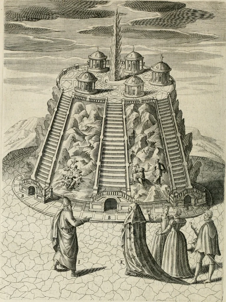 An illustration from Civitas veri sive morvm, 1609, leaf 227