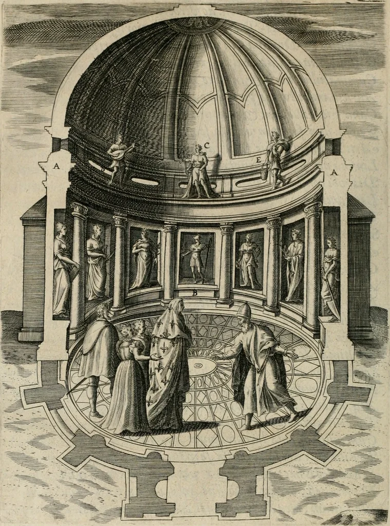 An illustration from Civitas veri sive morvm, 1609, leaf 241