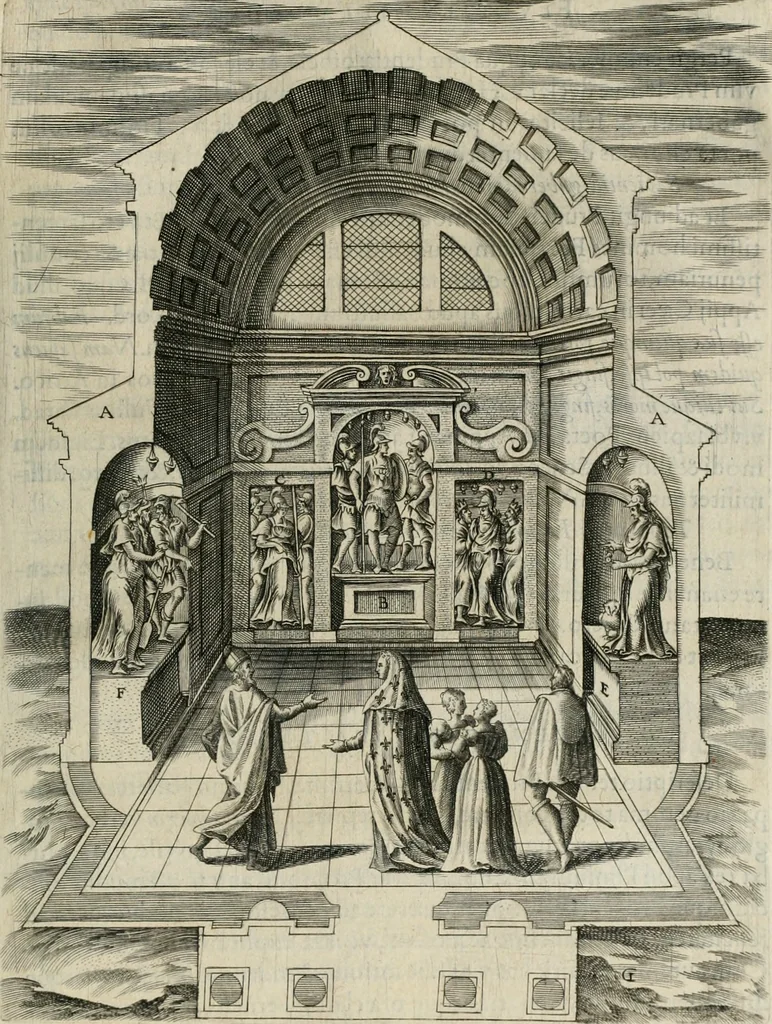 An illustration from Civitas veri sive morvm, 1609, leaf 248