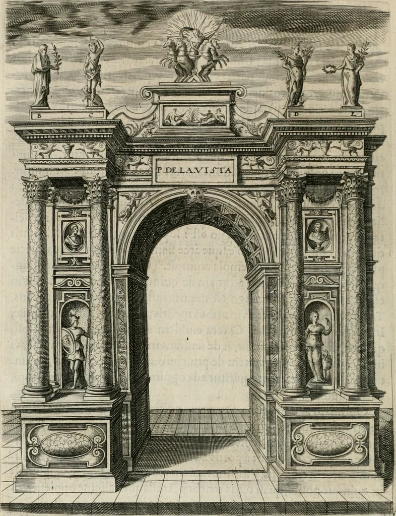 An illustration from Civitas veri sive morvm, 1609, leaf 25