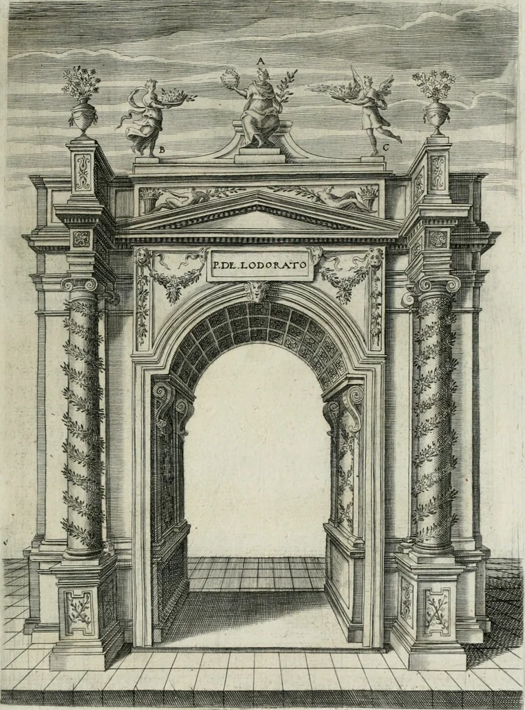 An illustration from Civitas veri sive morvm, 1609, leaf 26