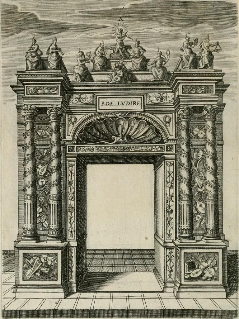 An illustration from Civitas veri sive morvm, 1609, leaf 29