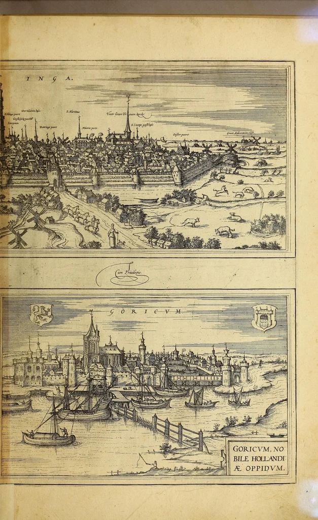 An illustration from Civitates orbis terrarum, 1575, leaf 115