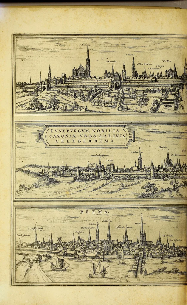 An illustration from Civitates orbis terrarum, 1575, leaf 122