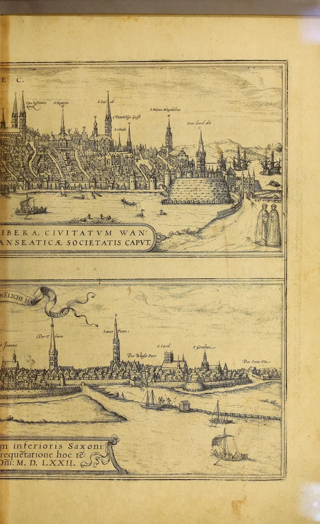 An illustration from Civitates orbis terrarum, 1575, leaf 127