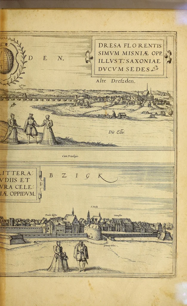 An illustration from Civitates orbis terrarum, 1575, leaf 143