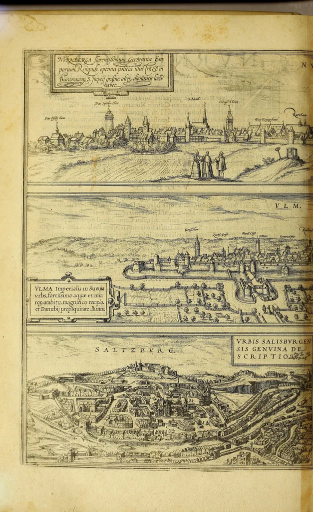 An illustration from Civitates orbis terrarum, 1575, leaf 154