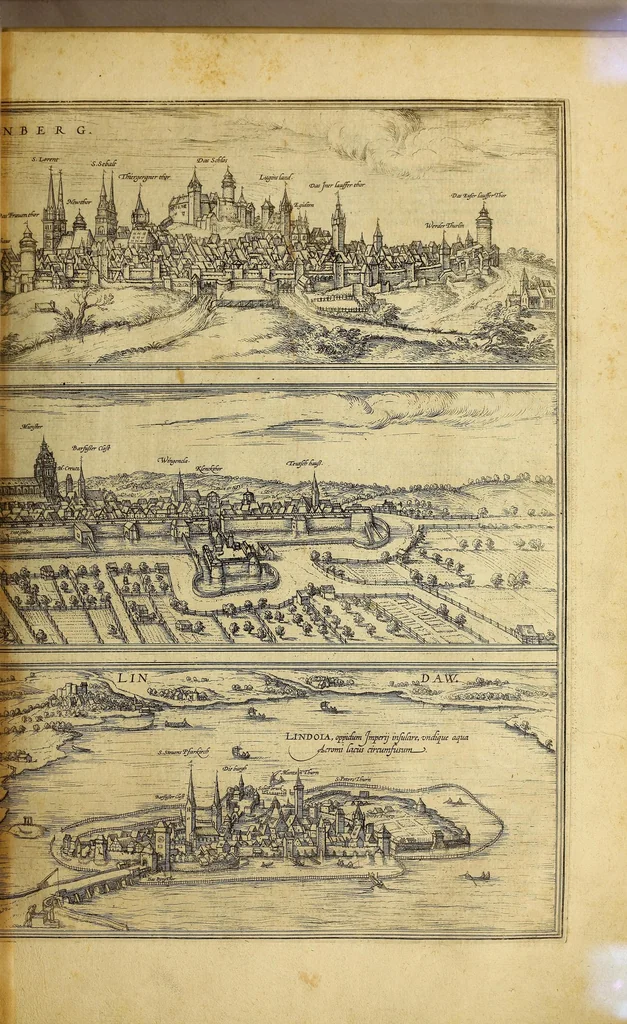 An illustration from Civitates orbis terrarum, 1575, leaf 155