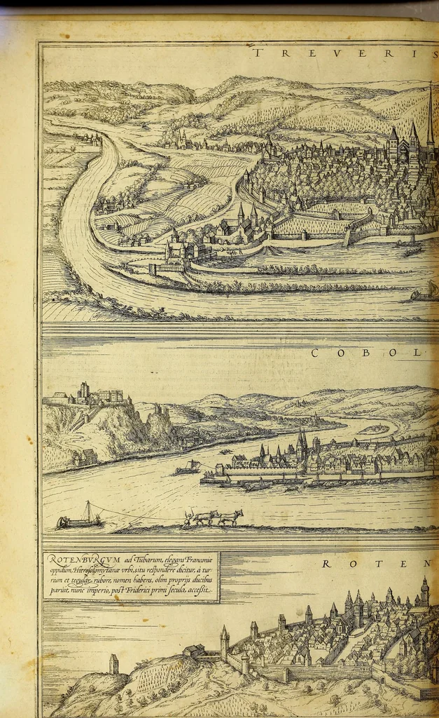 An illustration from Civitates orbis terrarum, 1575, leaf 174