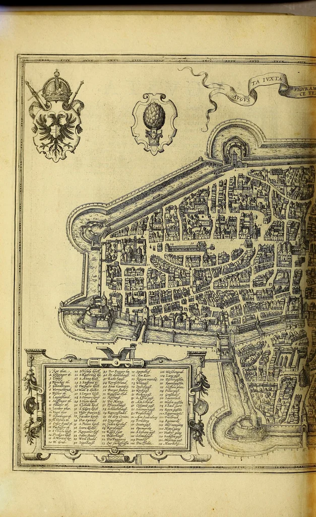 An illustration from Civitates orbis terrarum, 1575, leaf 186