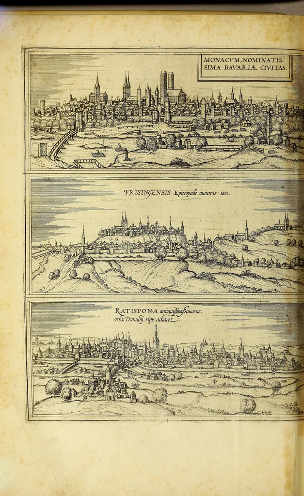 An illustration from Civitates orbis terrarum, 1575, leaf 190
