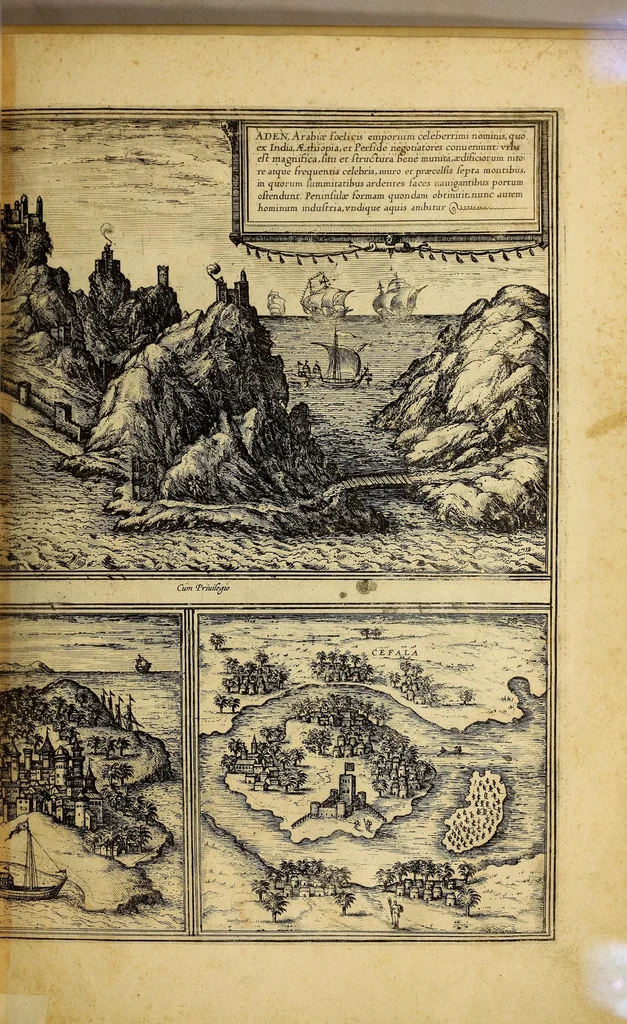 An illustration from Civitates orbis terrarum, 1575, leaf 243