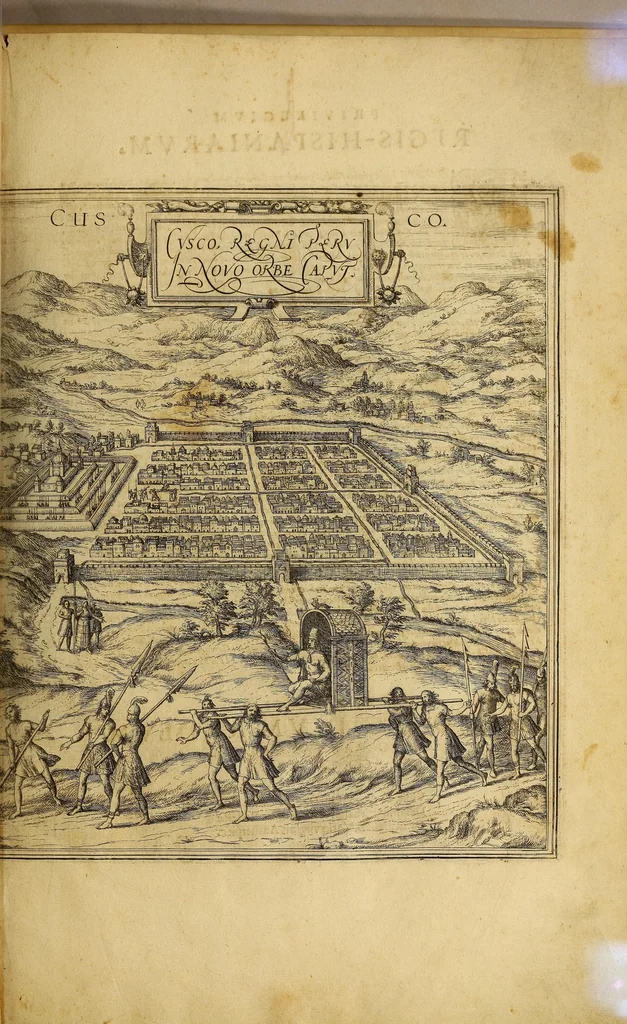 An illustration from Civitates orbis terrarum, 1575, leaf 263
