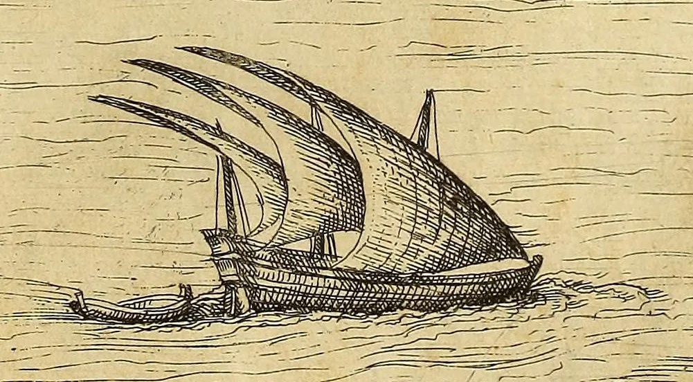 An illustration from Civitates orbis terrarum, 1575, leaf 35