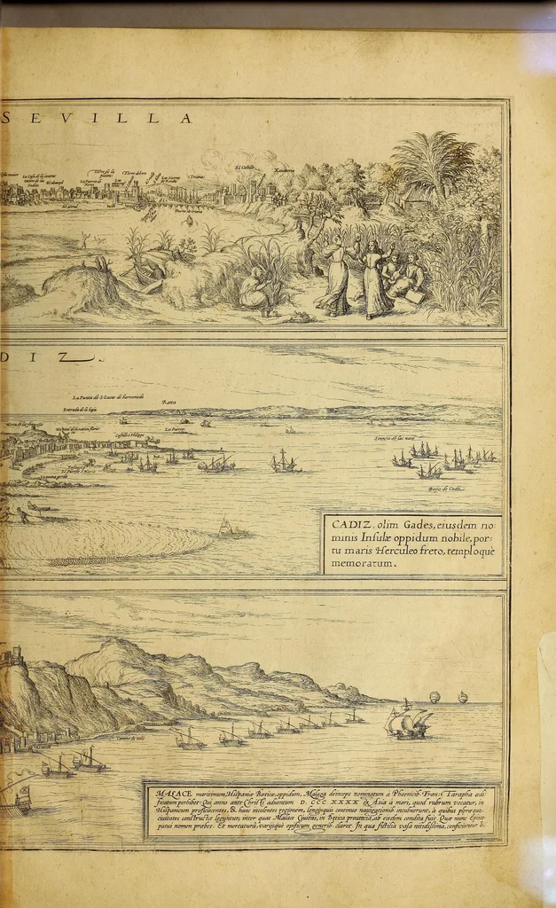An illustration from Civitates orbis terrarum, 1575, leaf 39