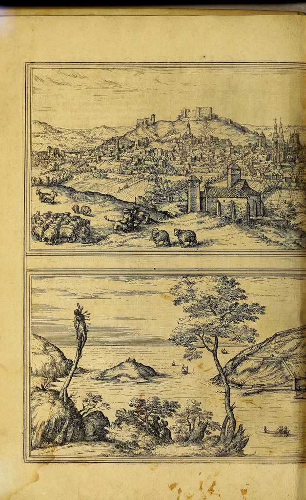 An illustration from Civitates orbis terrarum, 1575, leaf 54