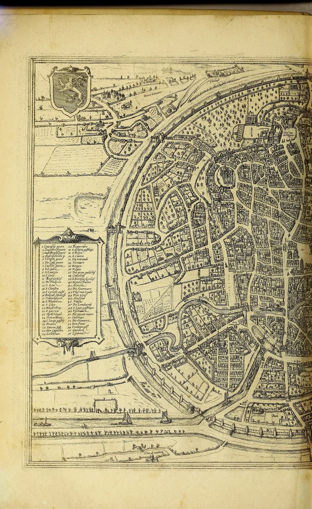 An illustration from Civitates orbis terrarum, 1575, leaf 86