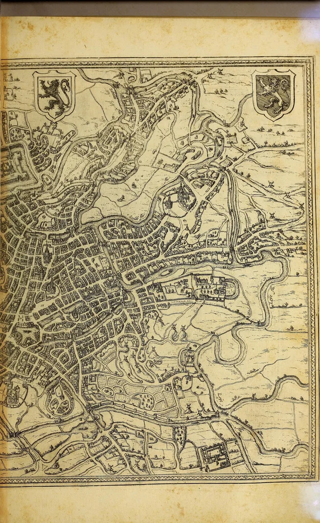 An illustration from Civitates orbis terrarum, 1575, leaf 91