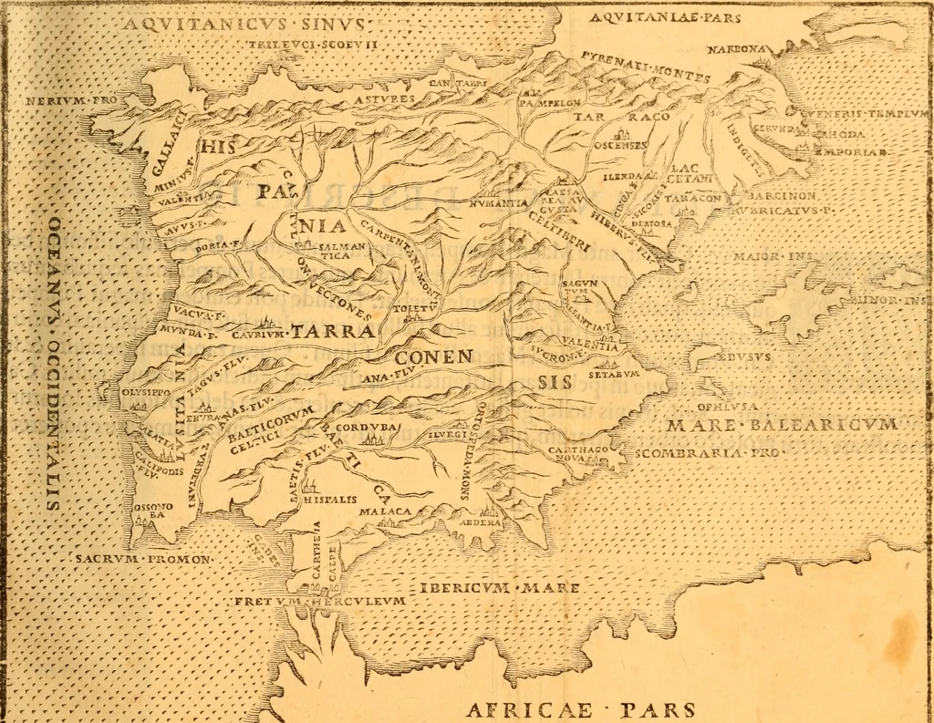 An illustration from C. Ivlii Caesaris, 1575, leaf 102