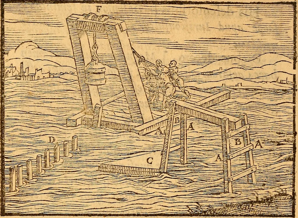 An illustration from C. Ivlii Caesaris, 1575, leaf 109
