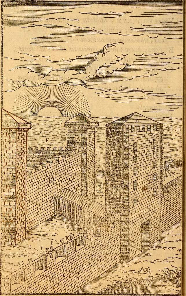 An illustration from C. Ivlii Caesaris, 1575, leaf 39