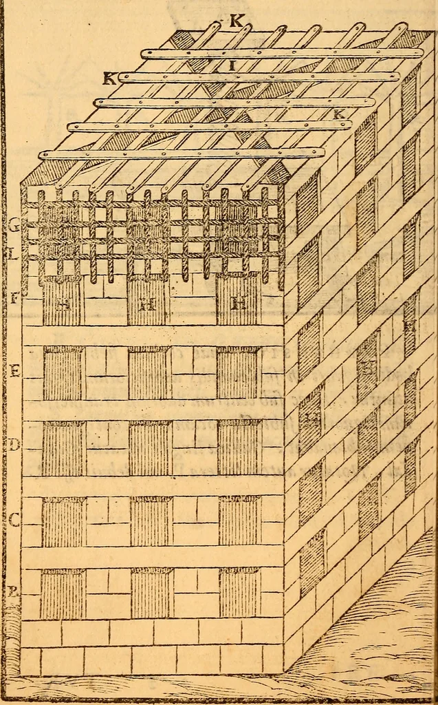 An illustration from C. Ivlii Caesaris, 1575, leaf 57