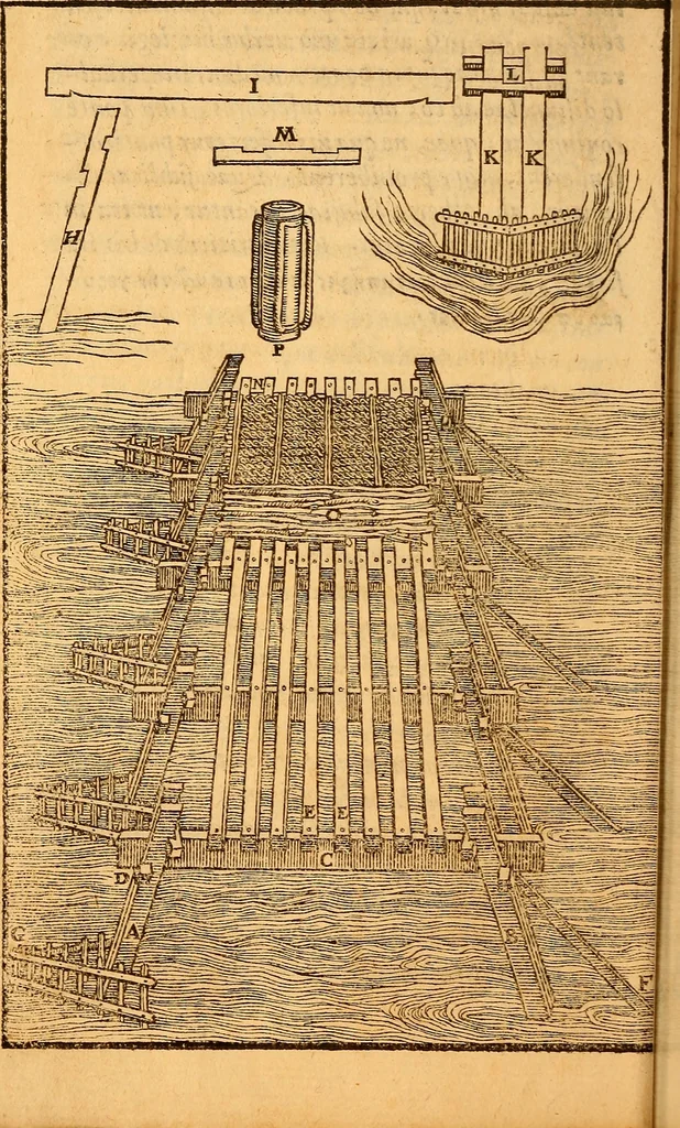 An illustration from C. Ivlii Caesaris, 1575, leaf 85