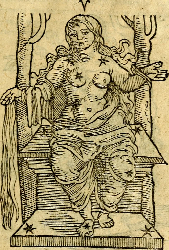 An illustration from C. Ivlii Hygini, Avgvsti liberti, Fabvlarvm liber ... Eivsdem Poeticon astronomicon libri quatuor. Quibus accessererunt similis argumenti, Palæphati De fabulosis narrationibus liber I. F. Fvlgentii Placiadis ... Mythologiarum libri III. Eivsdem De vocum antiquarum interpretatione liber I. Phornvti De natura deorum, siue Poëticarum fabularum allegoriis, speculatio. Albrici ... De deorum imaginibus liber. Arati fragmentum, Germanico Cæsare interprete. Eivsdem Phænomena græcè, cu interpretatione latina. Apollodori Biblioth. siue De decorum origine. Lilii. G. Gyraldi. De musis syntagnia. Index rerum sententiarum, & fabularum ... copiosissimus, 1578, leaf 178