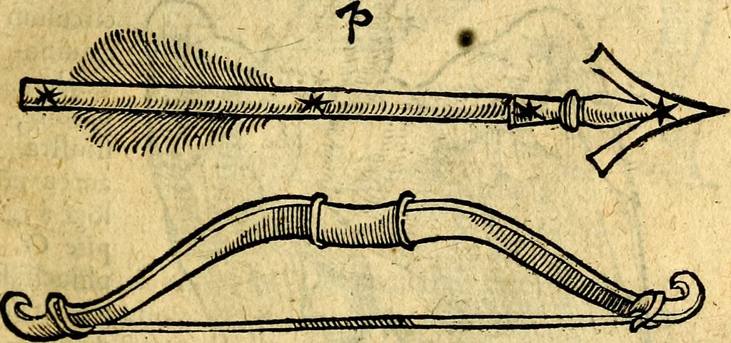 An illustration from C. Ivlii Hygini, Avgvsti liberti, Fabvlarvm liber ... Eivsdem Poeticon astronomicon libri quatuor. Quibus accessererunt similis argumenti, Palæphati De fabulosis narrationibus liber I. F. Fvlgentii Placiadis ... Mythologiarum libri III. Eivsdem De vocum antiquarum interpretatione liber I. Phornvti De natura deorum, siue Poëticarum fabularum allegoriis, speculatio. Albrici ... De deorum imaginibus liber. Arati fragmentum, Germanico Cæsare interprete. Eivsdem Phænomena græcè, cu interpretatione latina. Apollodori Biblioth. siue De decorum origine. Lilii. G. Gyraldi. De musis syntagnia. Index rerum sententiarum, & fabularum ... copiosissimus, 1578, leaf 184