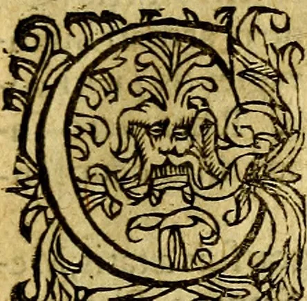 An illustration from C. Ivlii Hygini, Avgvsti liberti, Fabvlarvm liber ... Eivsdem Poeticon astronomicon libri quatuor. Quibus accessererunt similis argumenti, Palæphati De fabulosis narrationibus liber I. F. Fvlgentii Placiadis ... Mythologiarum libri III. Eivsdem De vocum antiquarum interpretatione liber I. Phornvti De natura deorum, siue Poëticarum fabularum allegoriis, speculatio. Albrici ... De deorum imaginibus liber. Arati fragmentum, Germanico Cæsare interprete. Eivsdem Phænomena græcè, cu interpretatione latina. Apollodori Biblioth. siue De decorum origine. Lilii. G. Gyraldi. De musis syntagnia. Index rerum sententiarum, & fabularum ... copiosissimus, 1578, leaf 518