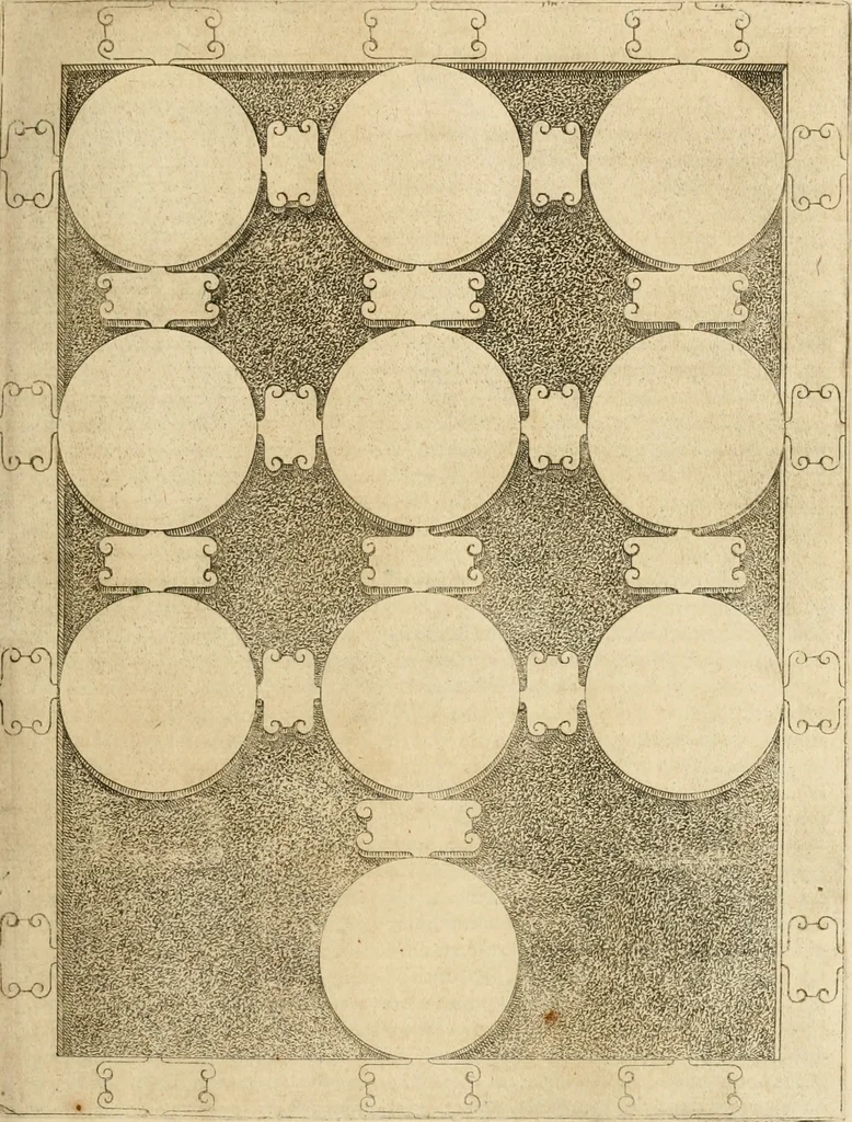 An illustration from C. Ivlivs Caesar, sive, Historiae imperatorvm Caesarvmqve romanorvm ex antiqvis nvmismatibvs restitvtae liber primvs : acessit C. Ivlii Caesaris vita et res gestae, 1563, leaf 94
