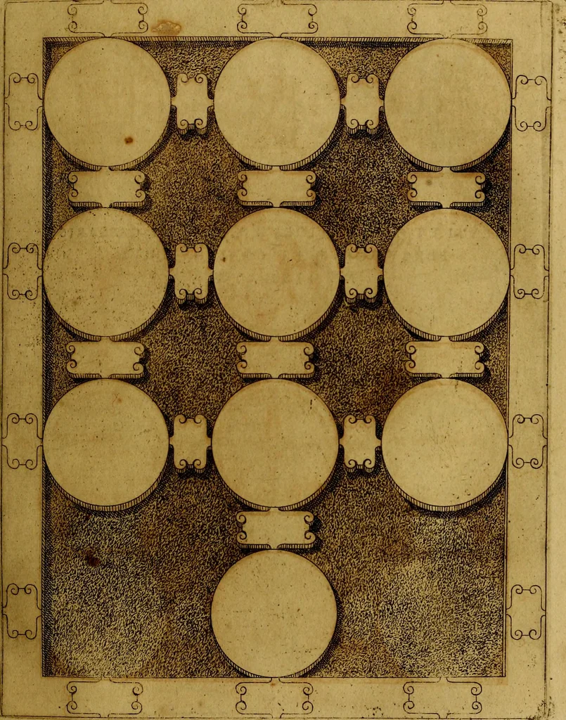 An illustration from C. Ivlivs Caesar : sive Historiae imperatorvm Caesarvmqve romanorvm ex antiqvis nvmismatibvs restitvtae liber primvs; accessit C. Ivlii Caesaris vita et res gestae, 1563, leaf 58