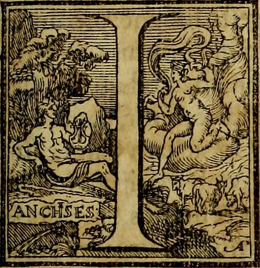 An illustration from C. Ivlivs Caesar : sive Historiae imperatorvm Caesarvmqve romanorvm ex antiqvis nvmismatibvs restitvtae liber primvs; accessit C. Ivlii Caesaris vita et res gestae, 1563, leaf 100