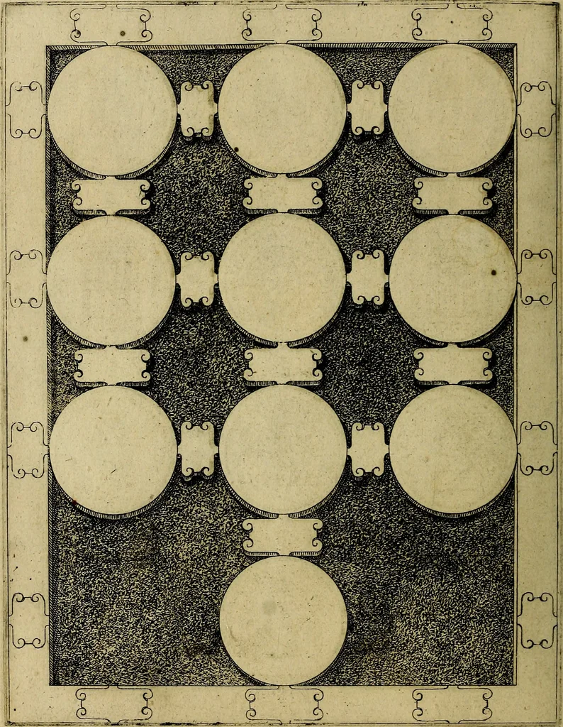 An illustration from C. Ivlivs Caesar : sive Historiae imperatorvm Caesarvmqve romanorvm ex antiqvis nvmismatibvs restitvtae liber primvs; accessit C. Ivlii Caesaris vita et res gestae, 1563, leaf 61