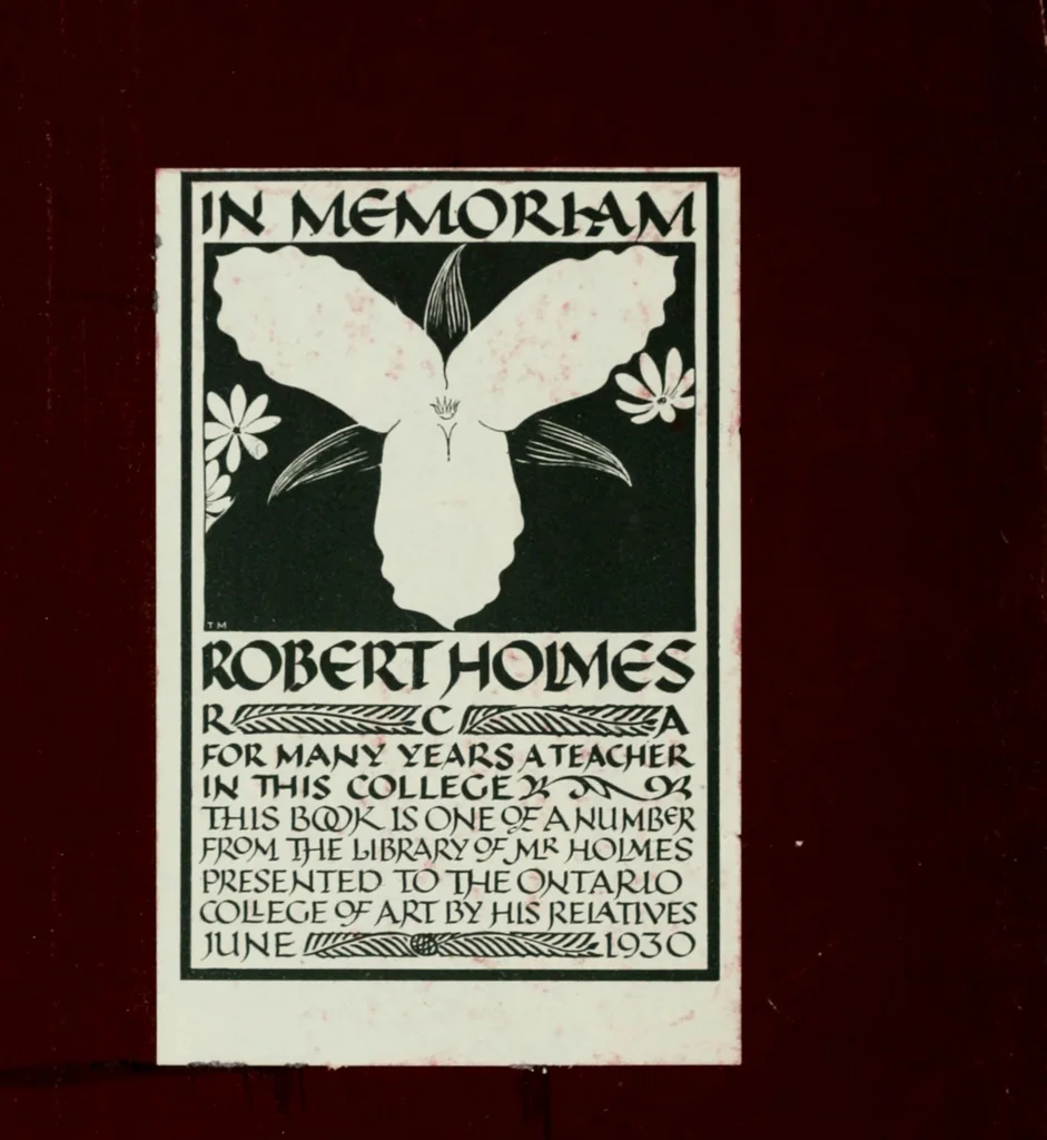 An illustration from The claims of decorative art, 1892, leaf 1