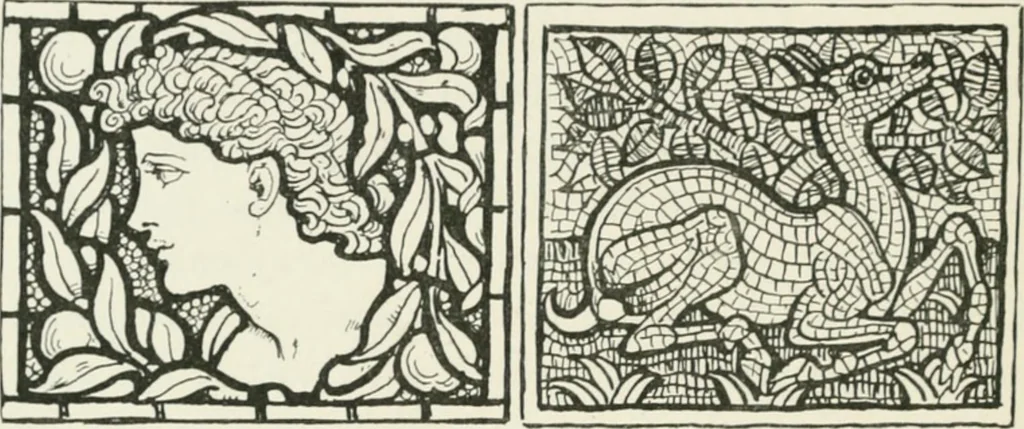 An illustration from The claims of decorative art, 1892, leaf 107