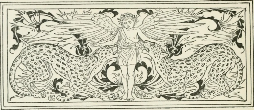 An illustration from The claims of decorative art, 1892, leaf 119