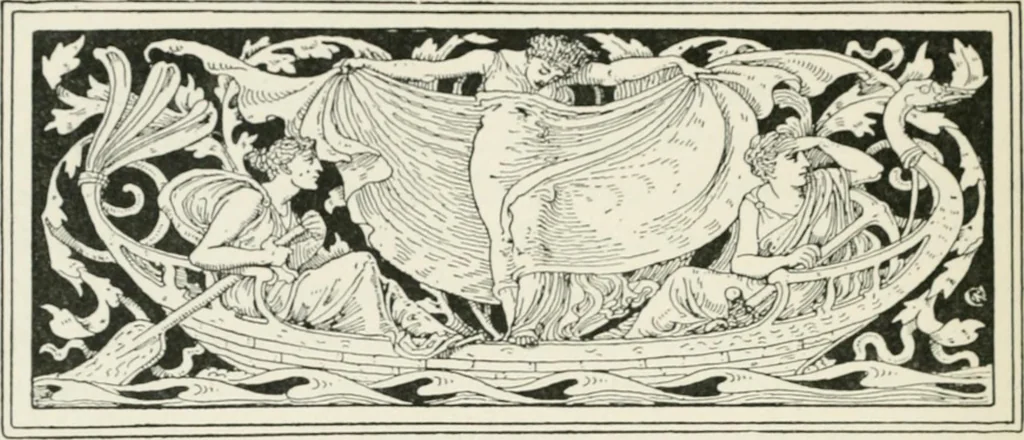 An illustration from The claims of decorative art, 1892, leaf 153