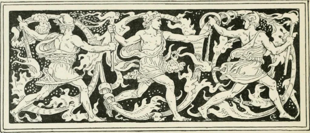 An illustration from The claims of decorative art, 1892, leaf 63