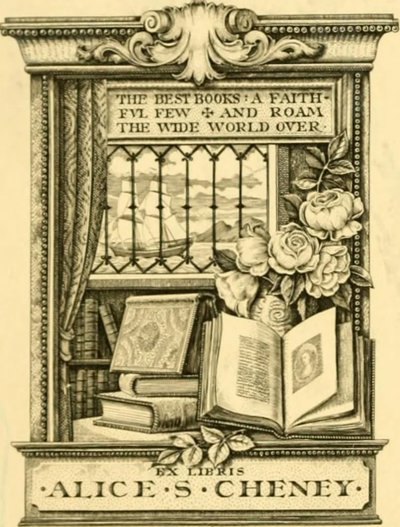 An illustration from The claims of decorative art, 1892, leaf 1